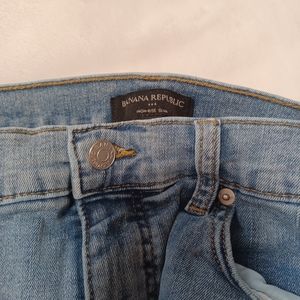 Banana republic high rise slim size 10